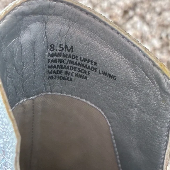 Gianni Bini Silver Studded Pointed-Toe Ankle Booties - Picture 2 of 5